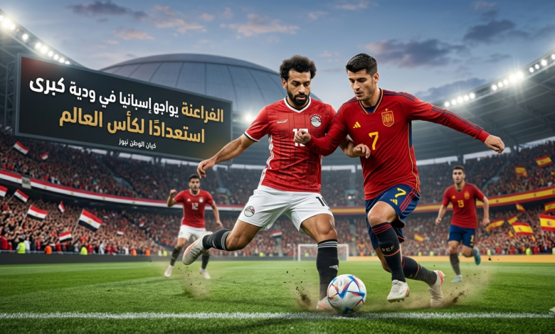 الفراعنة يواجهون إسبانيا في ودية كبرى استعدادًا لكأس العالم 1 الفراعنة