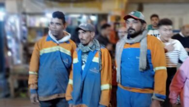 رجال النظافة