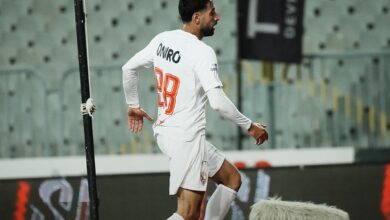 الزمالك يهزم سموحة بهدف الدباغ ويقترب خطوة من التتويج بالدوري 8 الزمالك
