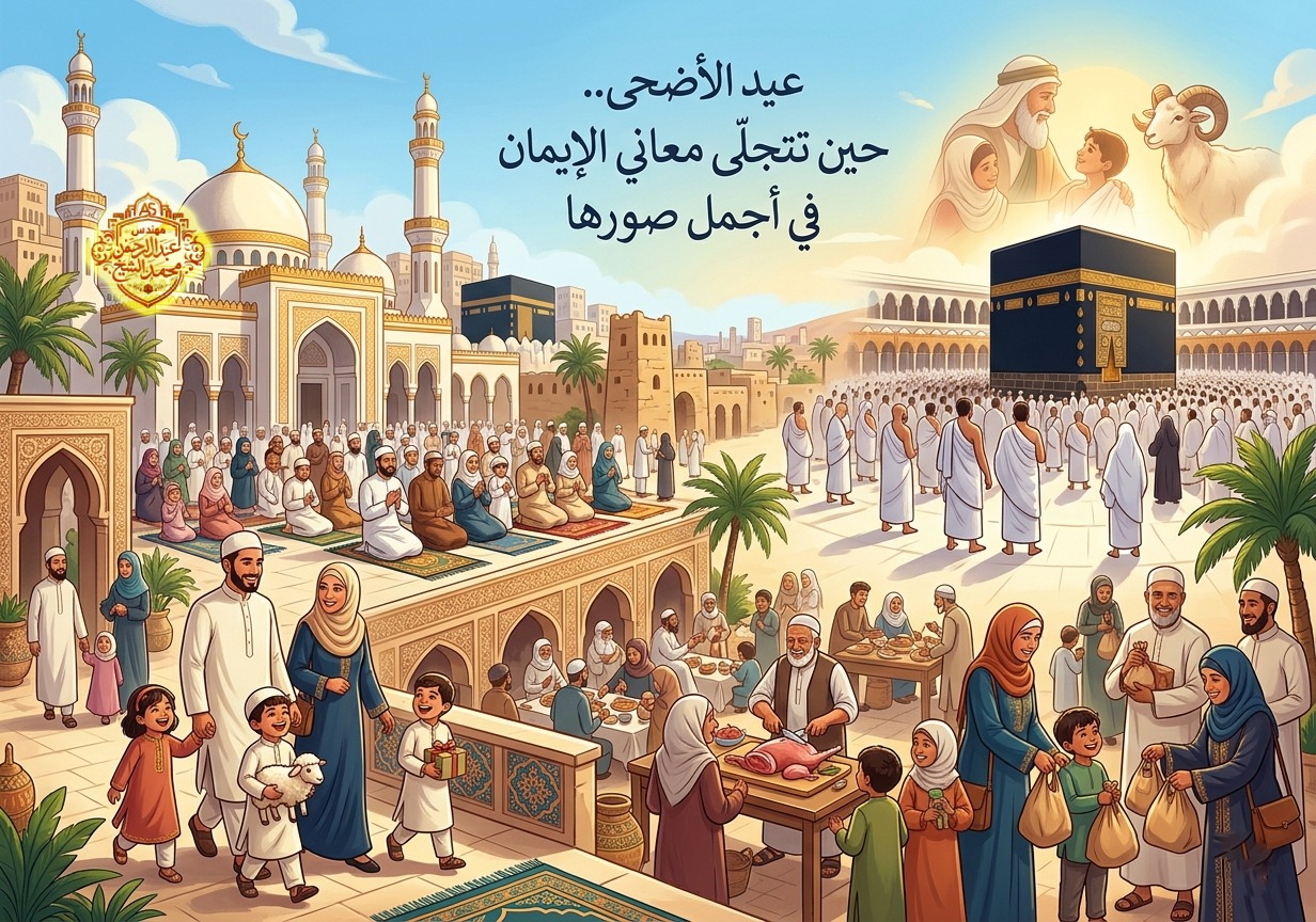 عيد الأضحى.. حين تتجلى معاني الإيمان في أجمل صورها. 2 عيد الأضحى