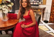 ريهام حجاج تخطف الأنظار بفستان أحمر أنيق وعبير صبري 2 2026 6 12 12 11 0 866